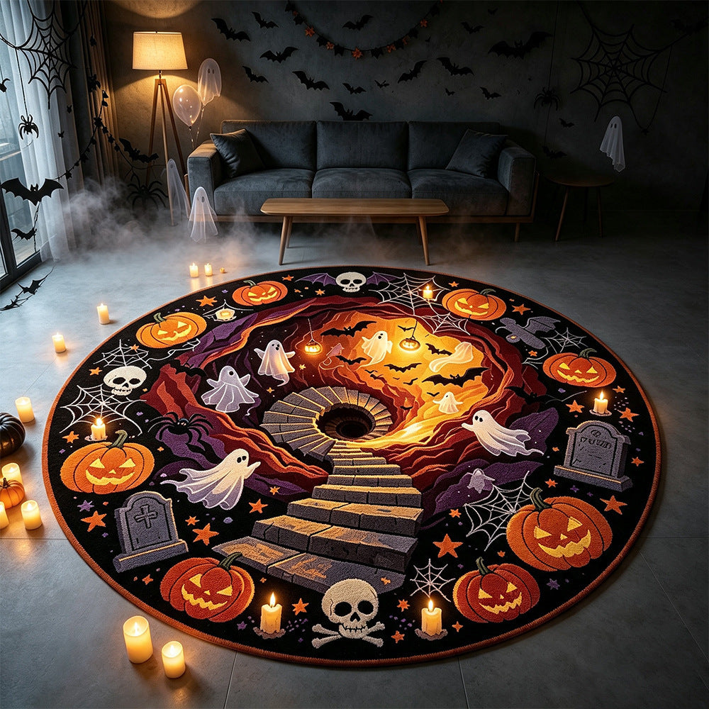 Halloween-Themen dekorativer Teppich