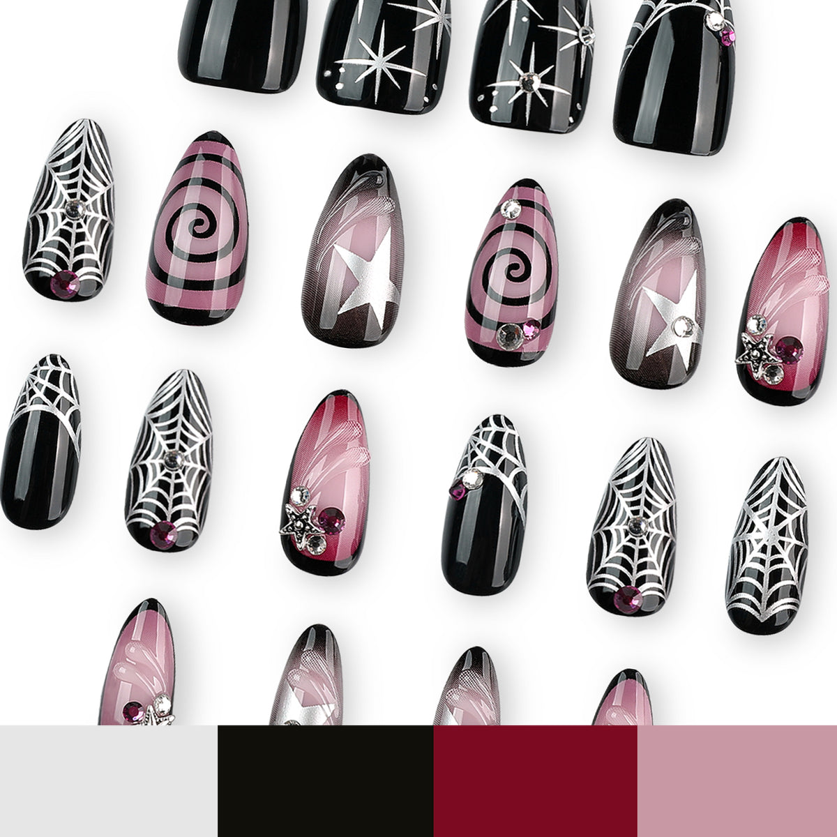 Kunstvolle Halloween Nagelkunst Brehn