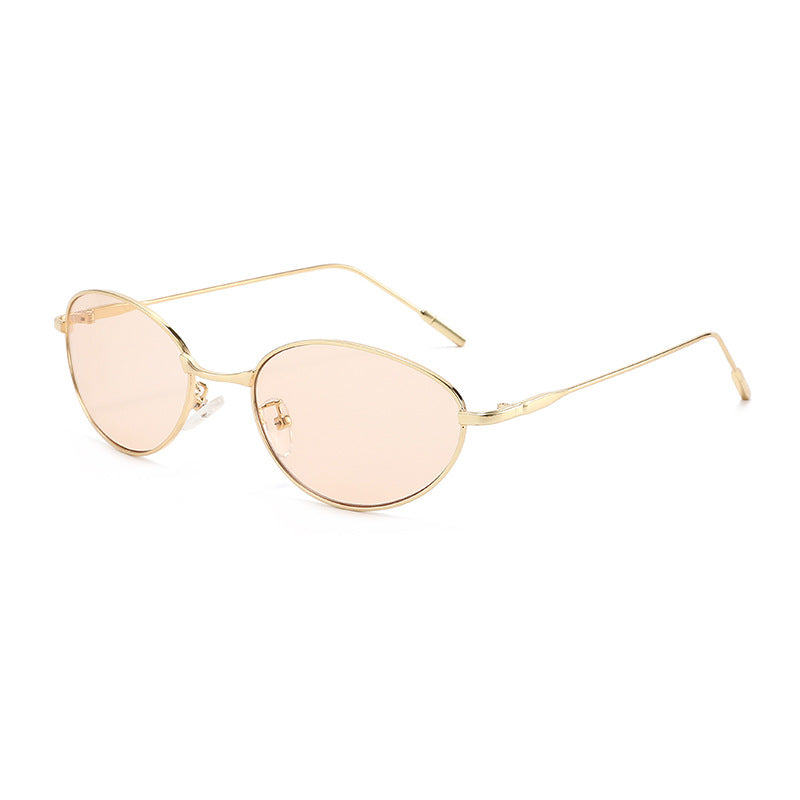 Damen modische Sonnenbrille im eleganten Ovaldesign Brehn