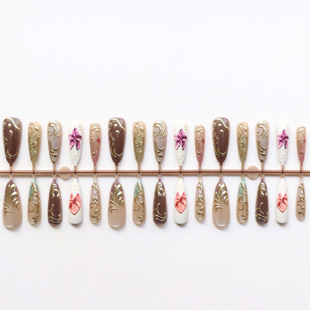 Artistic Gel Nail Design Brehn