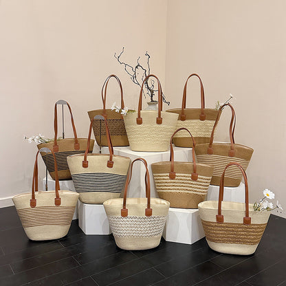 Strohmärktasche