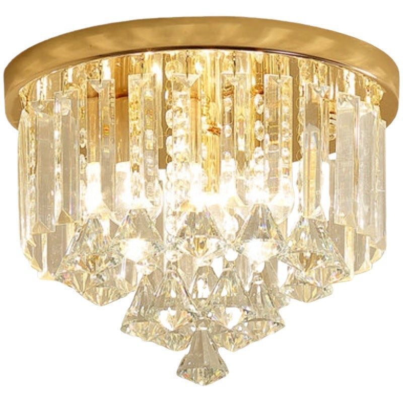 Kristall Flush Mount Deckenleuchte