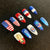 Kreatives Kunstnagelset mit sportlichen und festlichen Motiven Brehn