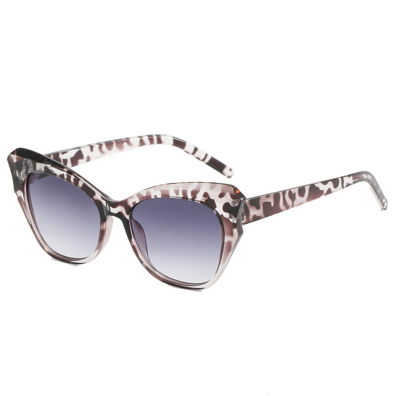 Damen Cat-Eye Sonnenbrille mit extravagantem Verspiegelungsdesign Brehn