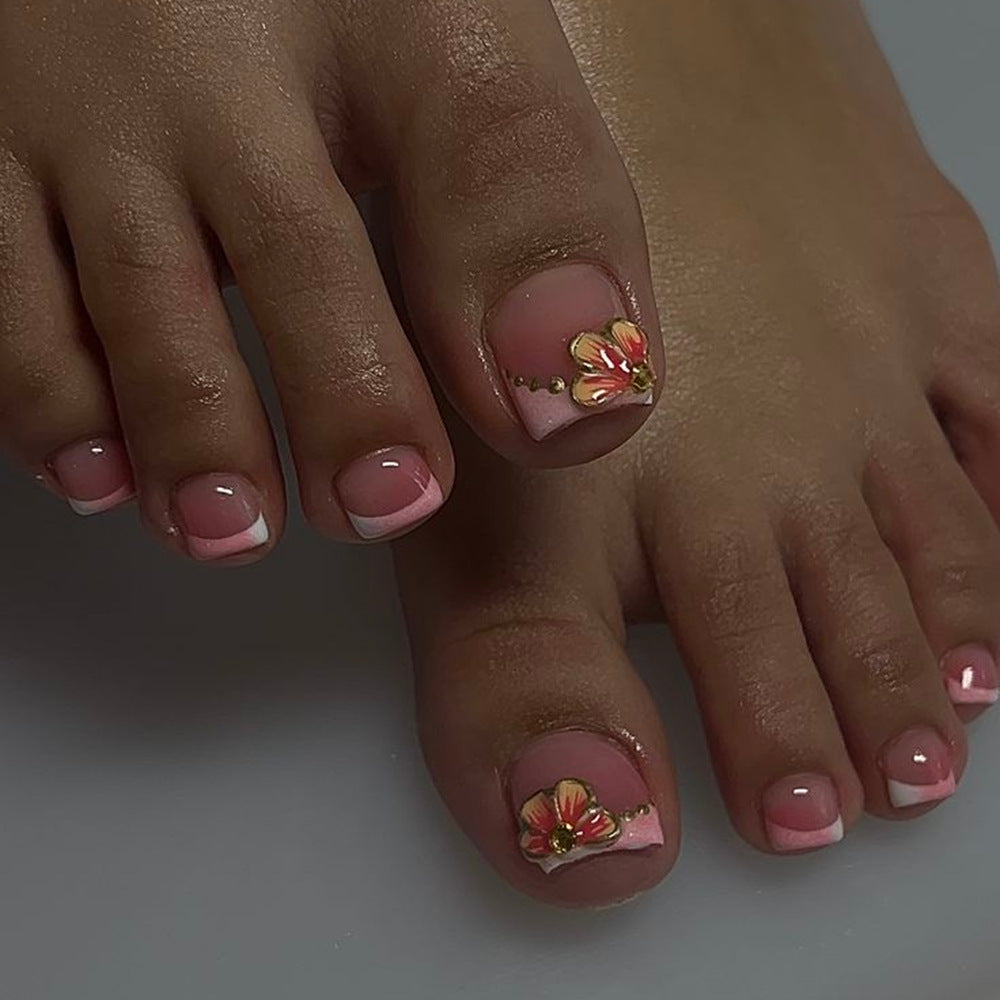 Elegante Fußnagelkunst Brehn