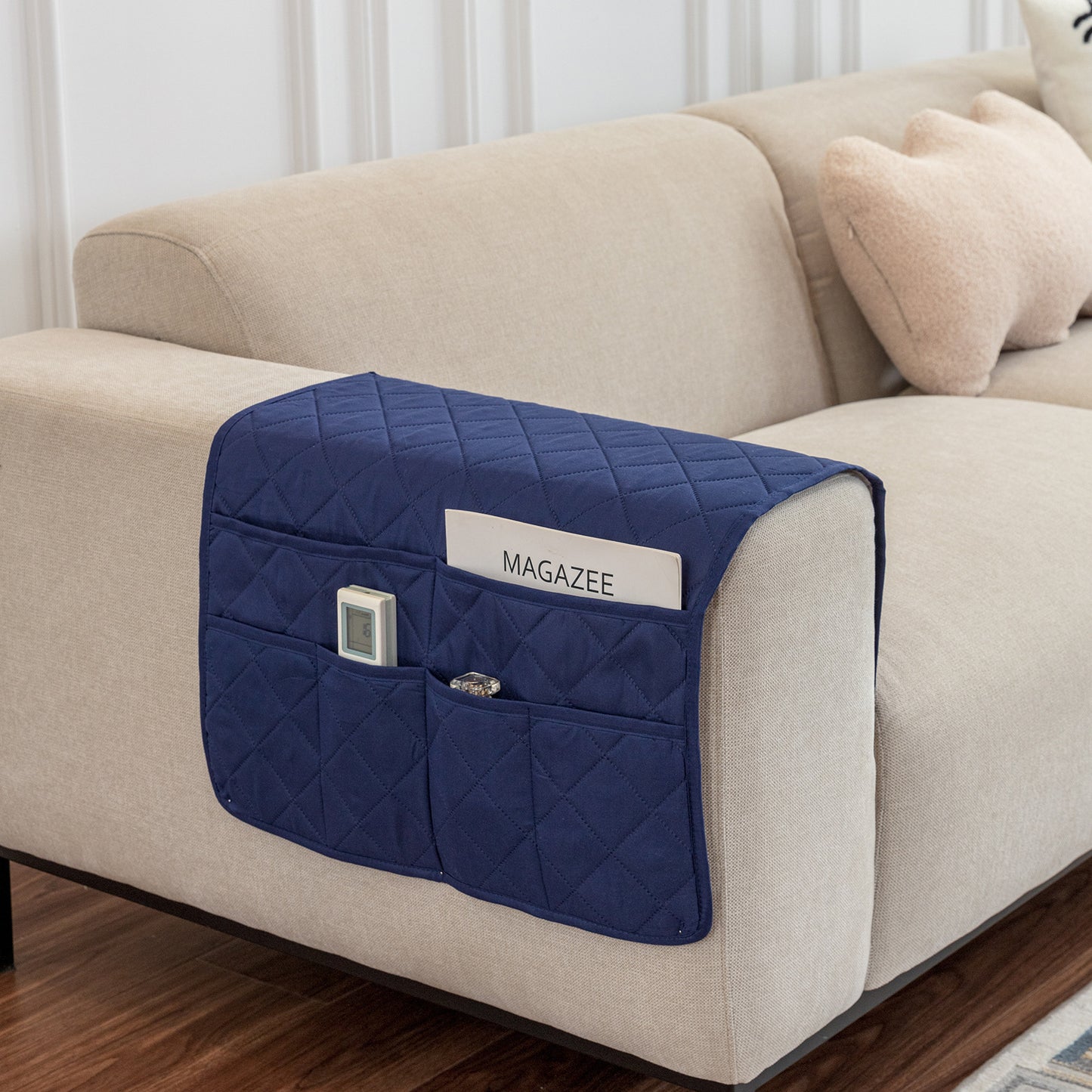 Eleganter Sofa-Organizer mit Mehrfachen Taschen Brehn