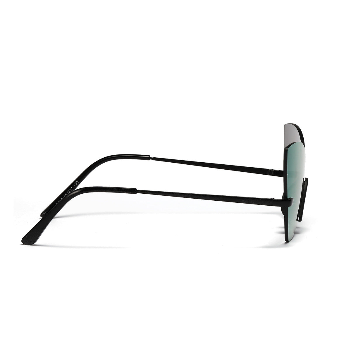 Damen extravagante Cat-Eye Sonnenbrille mit hochwertigem Metallrahmen Brehn