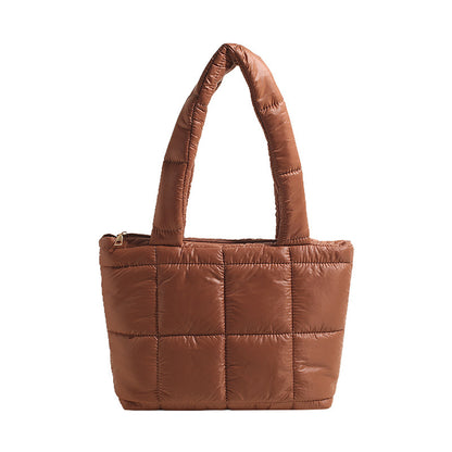 Gemütliche gesteppt Tote Bag