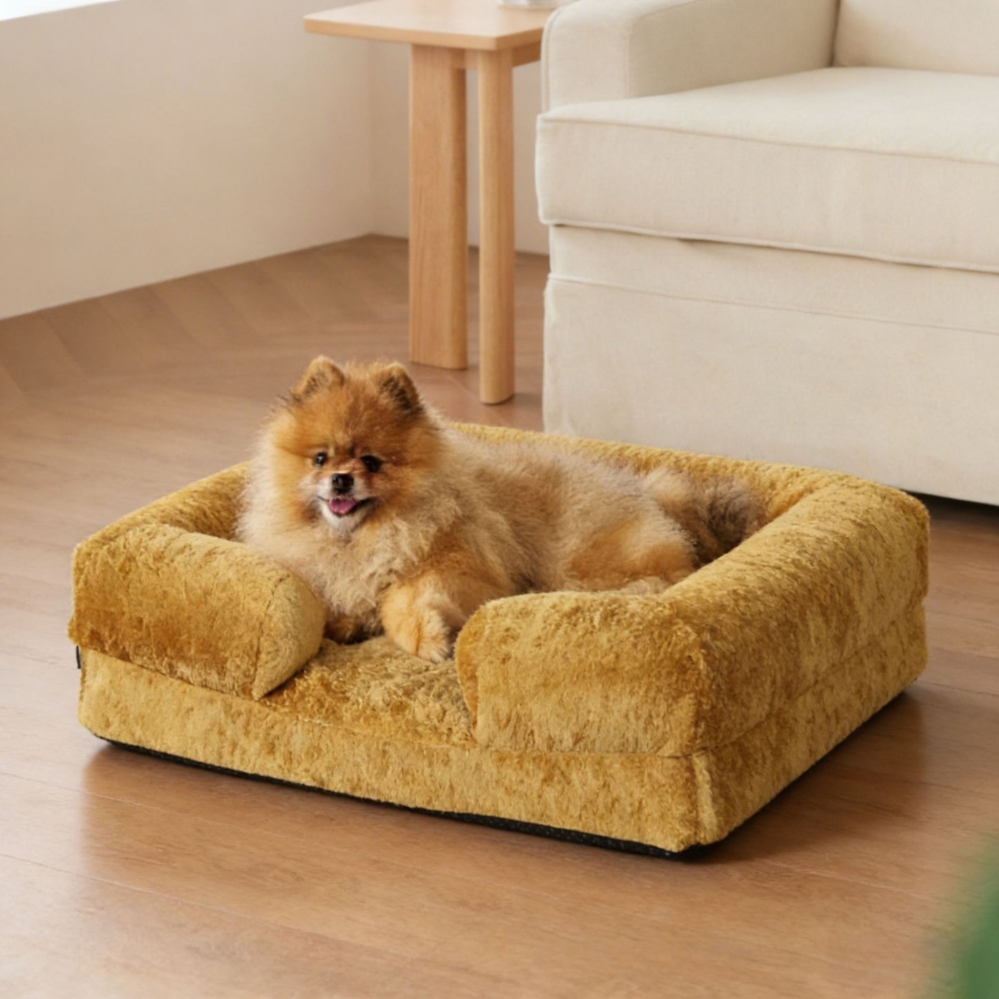Luxuriöse unterstützende Hundecouch