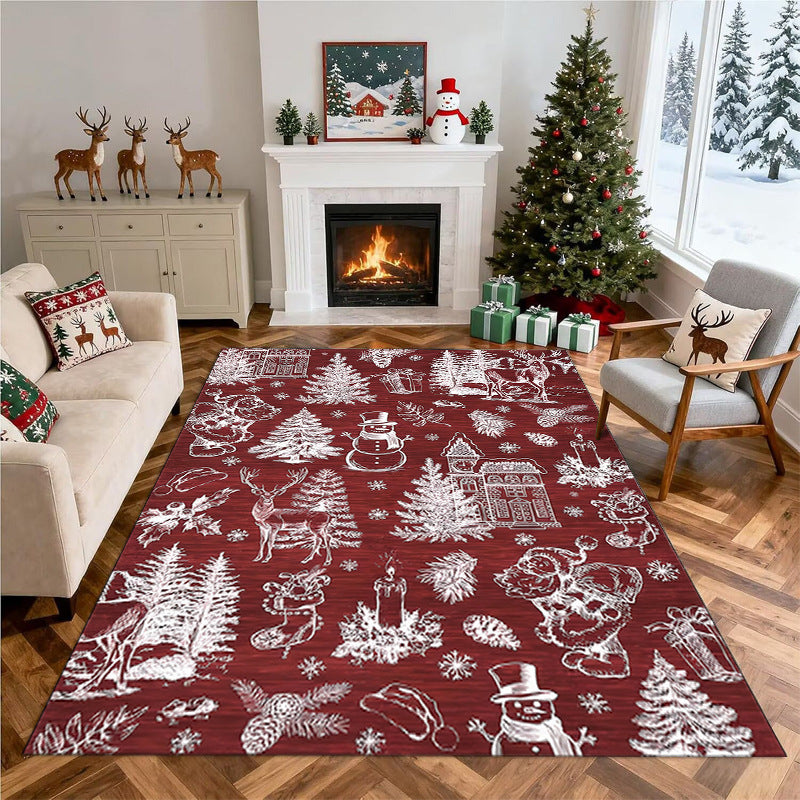 Weihnachts-Themen Teppich Brehn