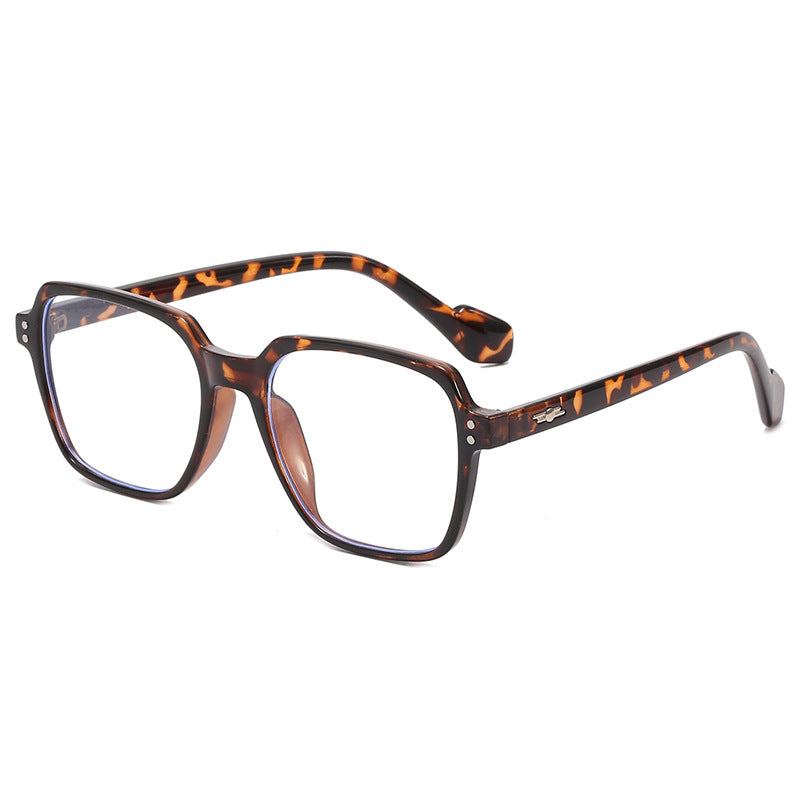Damen quadratische Brille mit transparentem Rahmen und stylischem Design Brehn