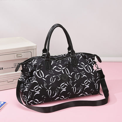 Stylische Blumenprint-Wochenend-Duffle-Tasche Brehn