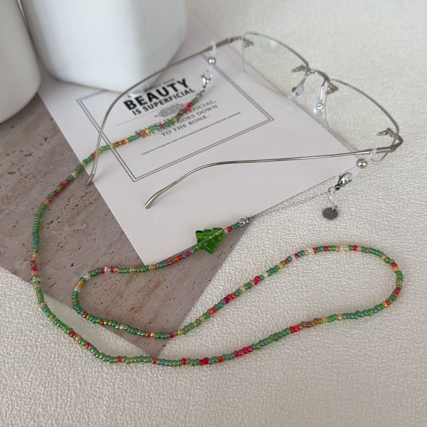 Beaded Brillen Kette Brehn