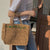Damen handgefertigte Jute Tasche Brehn