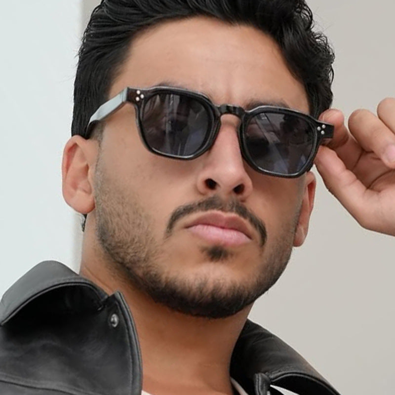 Damen modische Sonnenbrille im trendigen Hexagon-Design Brehn