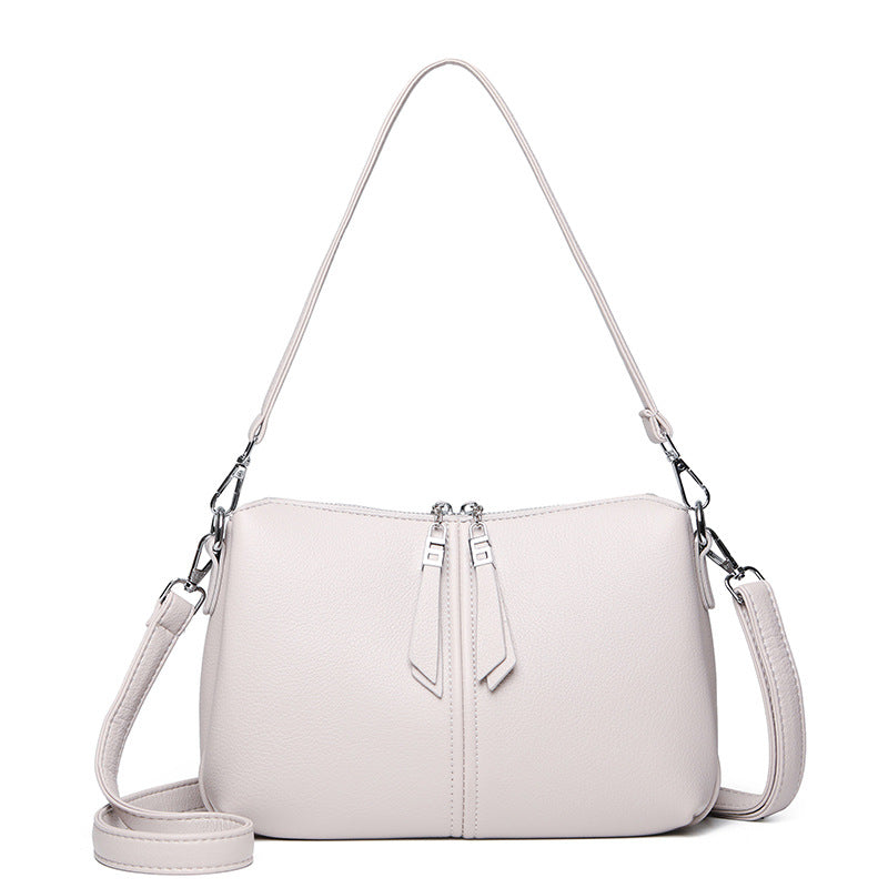 Elegante Strukturierte Schultertasche Brehn