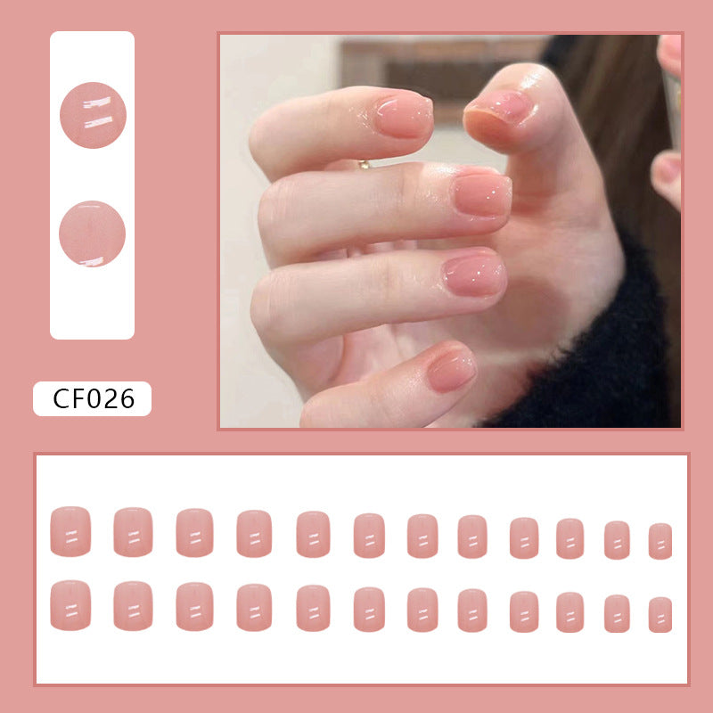 Glänzendes Gel Press-On Nagelset Brehn