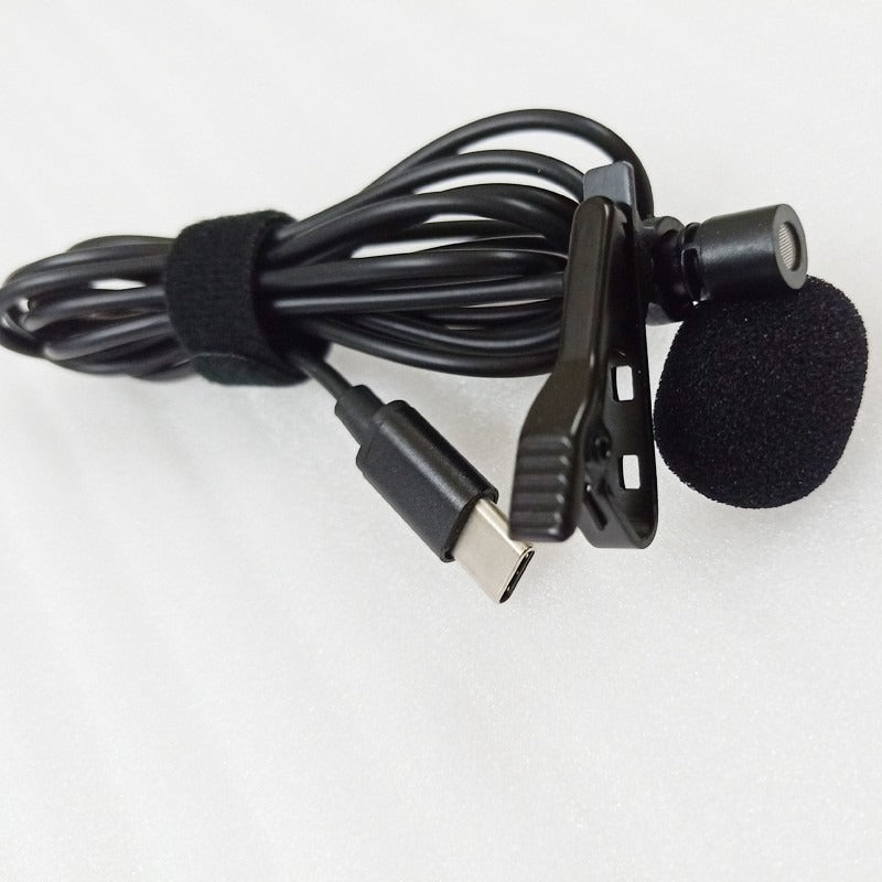 Lavalier-Mikrofon mit Flexibler Klemme Brehn