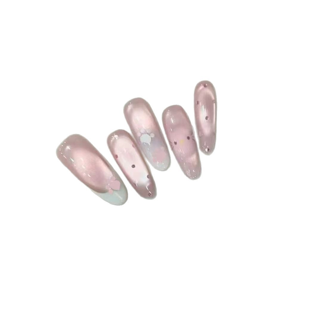 Elegantes Press-On Nagelkunst Set Brehn