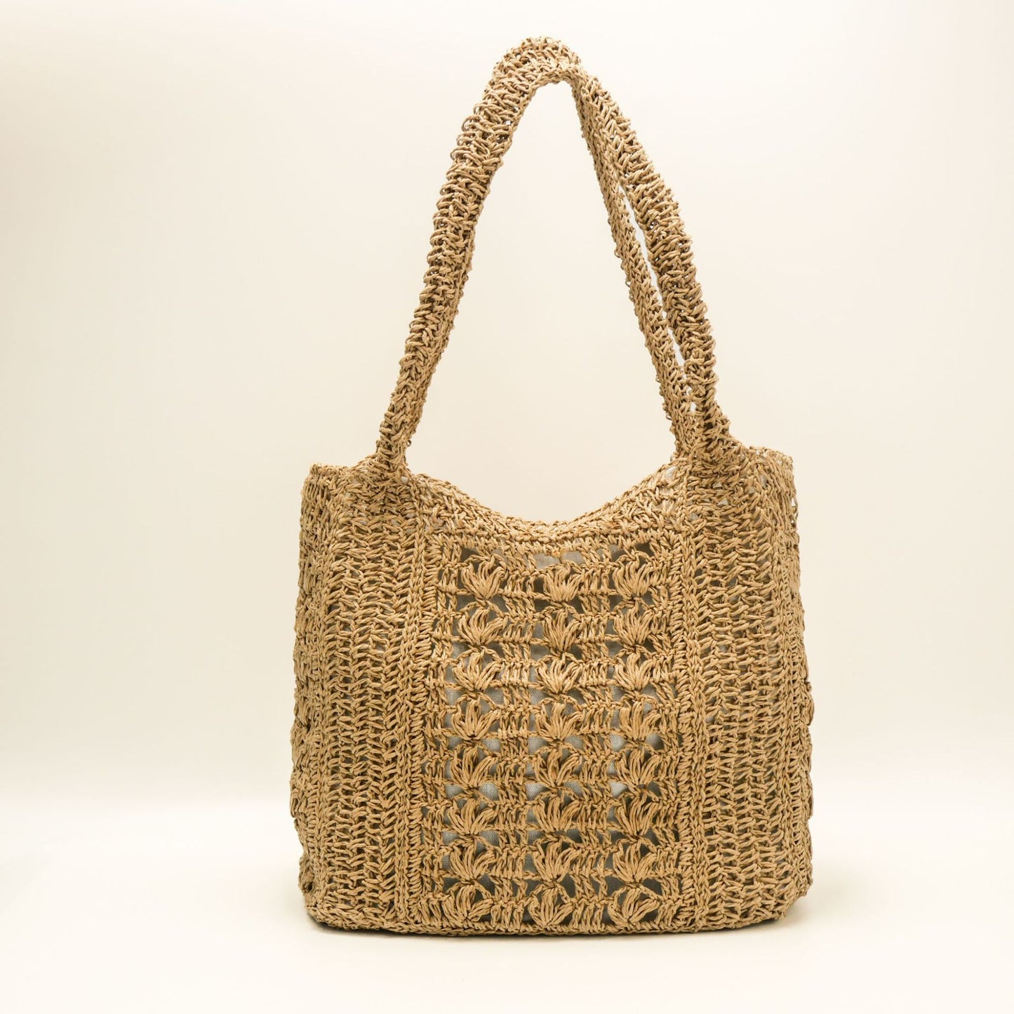 Handtasche Im Boho-Stil Aus Geflochtenem Naturmaterial Brehn