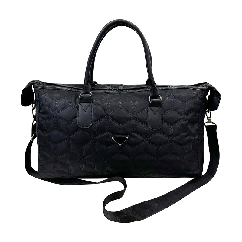Stylische gesteppt Reis-Duffel-Tasche