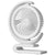 Unisex Advanced Oscillating Air Circulation Fan Brehn
