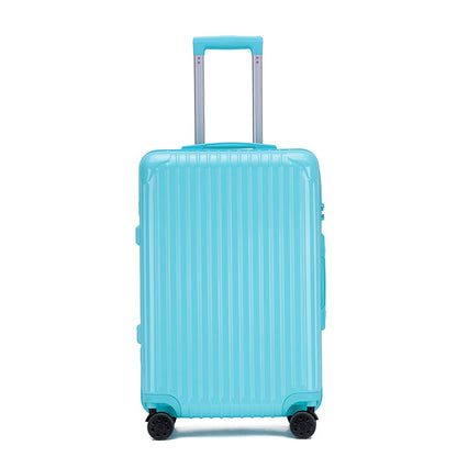 Hartschalen-Reisekoffer Unisex – 360-Grad-Spinner-Räder, Teleskopgriff, mit Schloss, mehrere Innenfächer