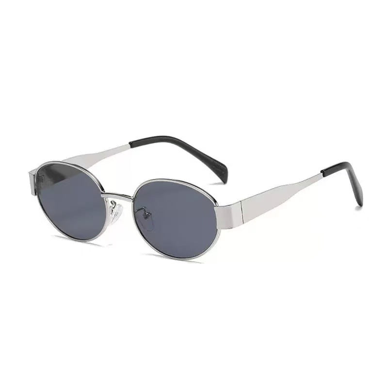 Elegante Modische Ovale Rahmen Sonnenbrillen Brehn