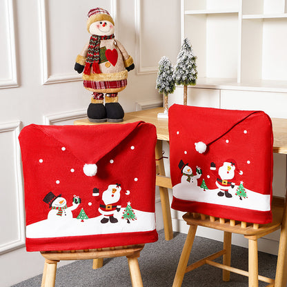 Weihnachtsstuhlüberzug Brehn