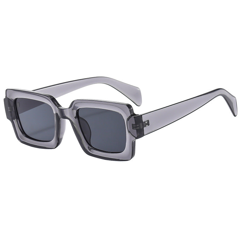 Damen Modische rechteckige Sonnenbrille mit eleganter Rahmendesign Brehn