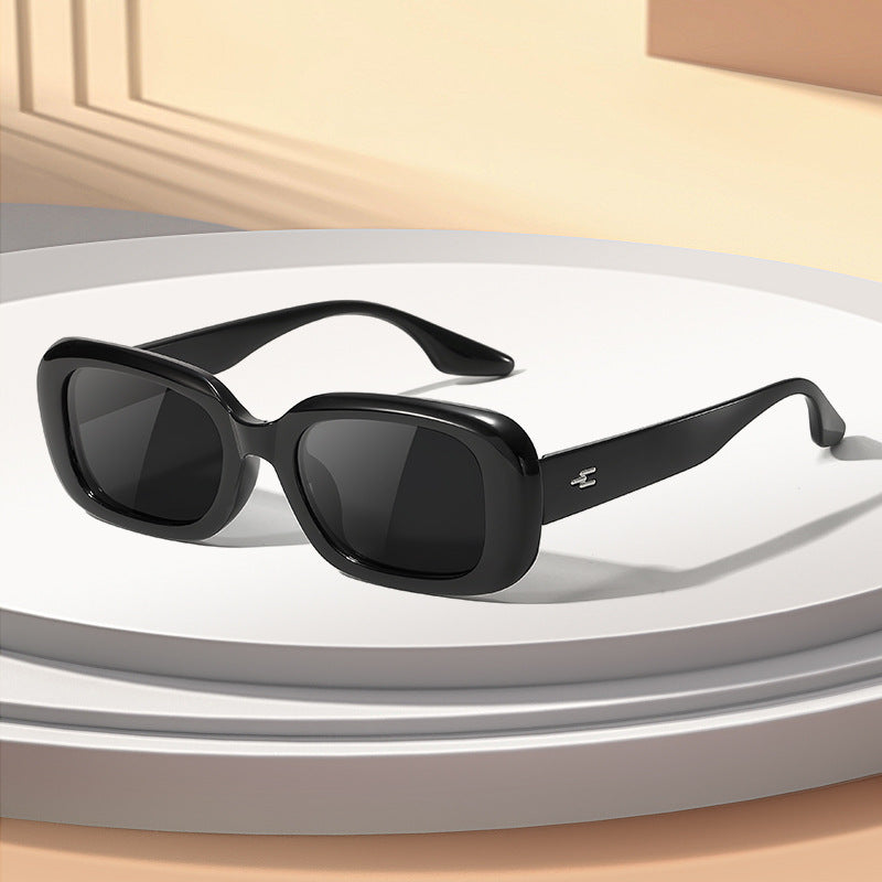 Moderne oversized rechteckige Sonnenbrille Brehn