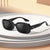 Moderne oversized rechteckige Sonnenbrille Brehn