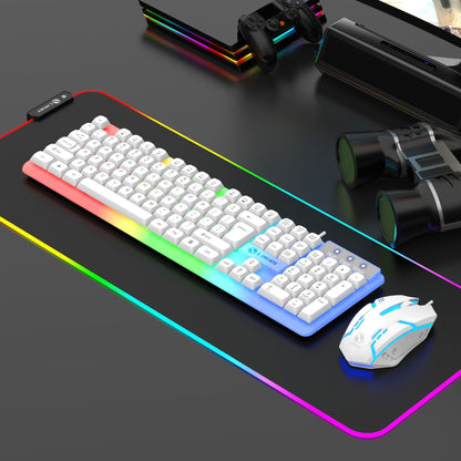 RGB Touch-Sensitive Gaming-Tastatur mit Präzisionsmaus Brehn