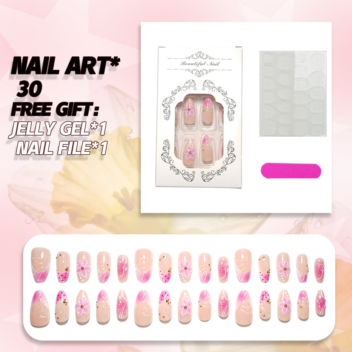 Elegante Soft-Gel-Nagelkunst