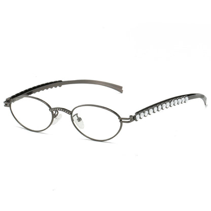 Elegante ovale Rahmenbrille Brehn