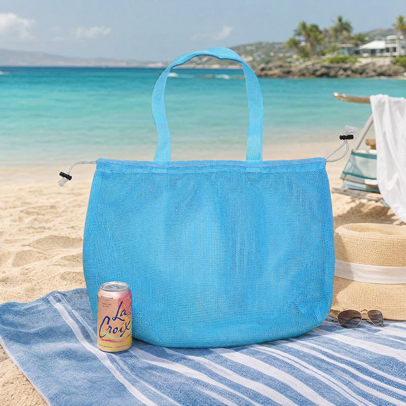 Vielseitige Strandtasche Im Luftigen Netzdesign Brehn