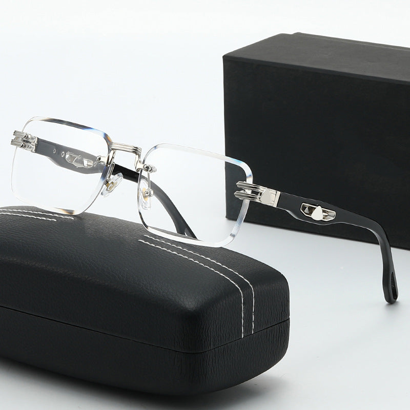 Damen stilvolle quadratische Korrektionsbrille Brehn