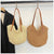 Schultertasche Aus Handgeflochtenem Naturmaterial Brehn
