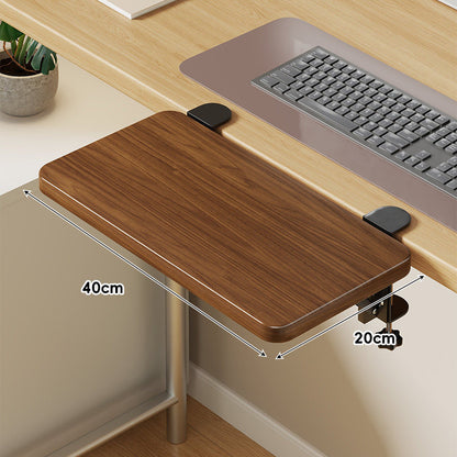 Unter-Tisch Gleitschienen-Tastaturablage und Schreibtischverlängerung mit sanfter Gleitmontage