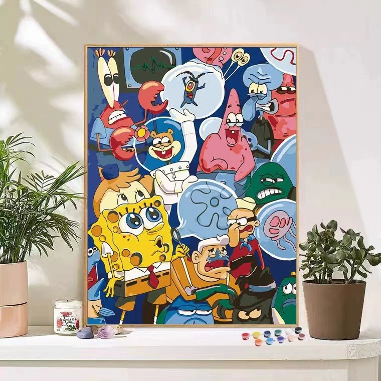Anime-inspirierte Wandkunst Druck Brehn