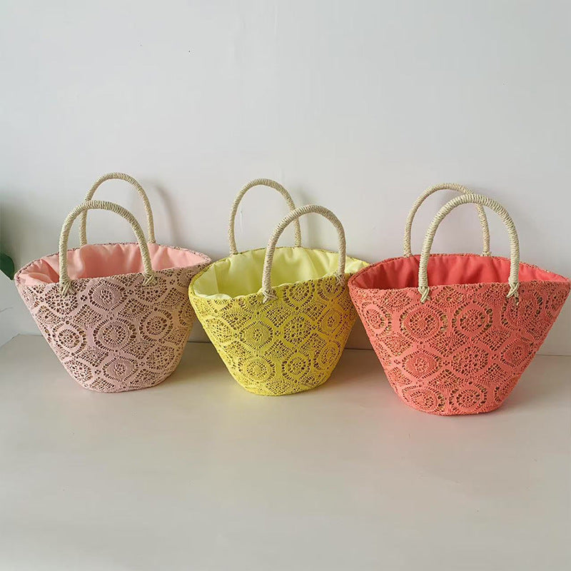 Korbtasche mit Elegantem, Geflochtenem Design Brehn