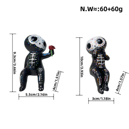Romantische Skeletfigur Brehn