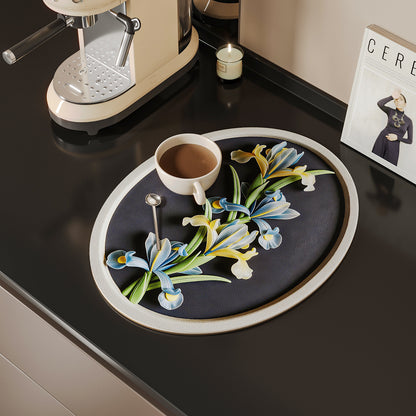Dekorativer Floral Küchenmatte Brehn