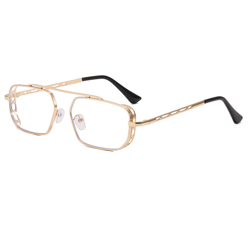 Damen modische Sonnenbrille im modernen Hexagon-Design Brehn