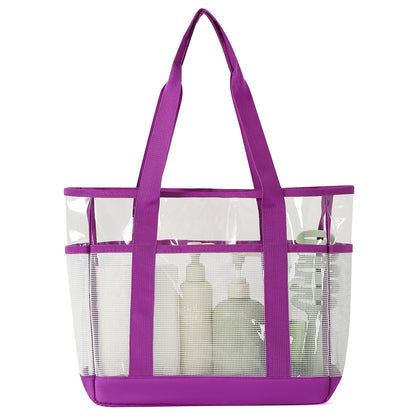 Transparente Strandtasche Brehn
