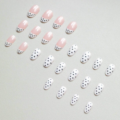 Künstlerisches Polka Dot Gel Nagelkunst Set