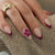 Elegante Floral Design Press-On Nails Brehn