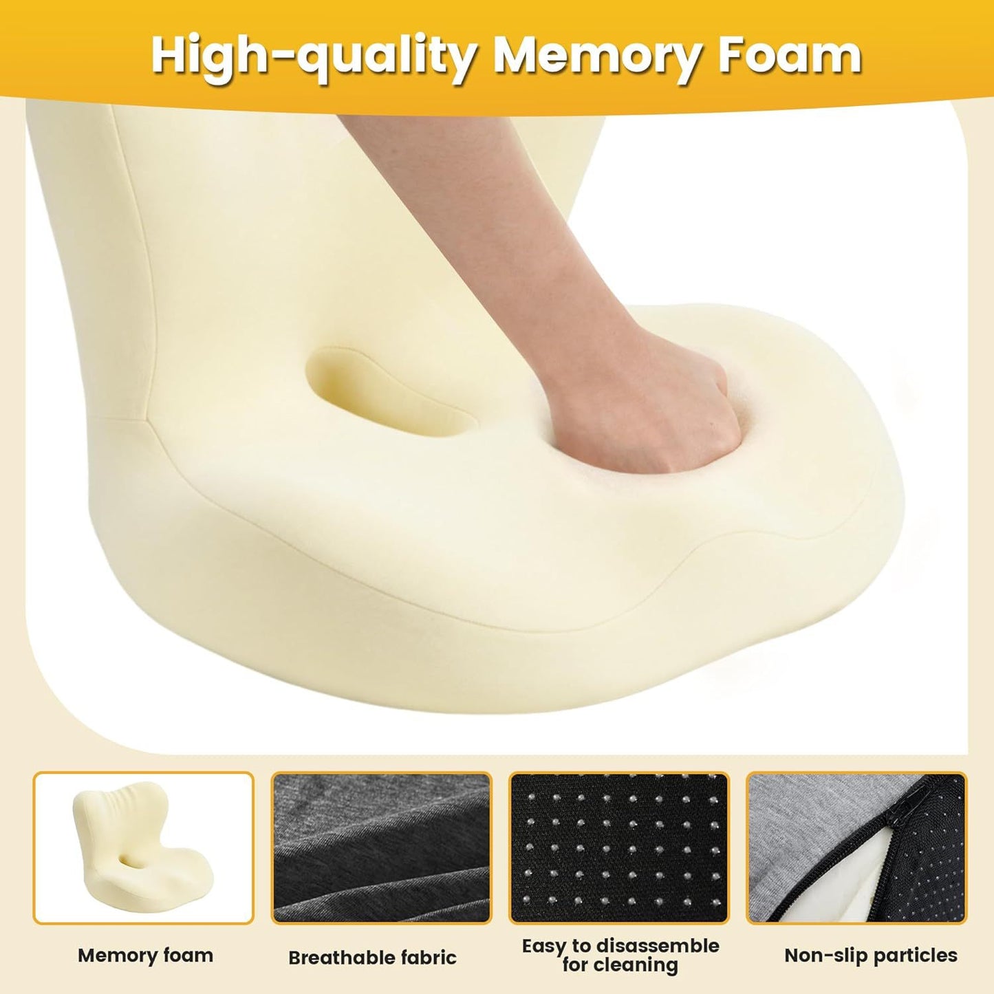 Ergonomischer Sitzkissen Brehn