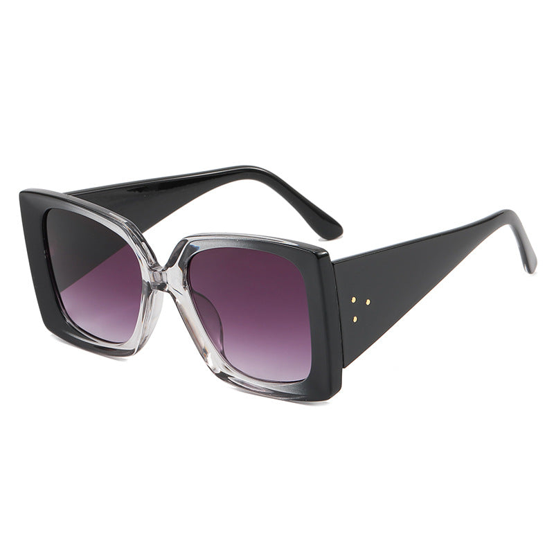 Damen Überdimensionierte Leo-Sonnenbrille Brehn