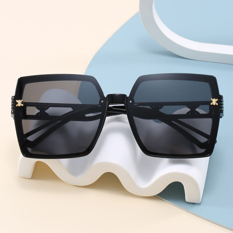 Damen stylische oversized Sonnenbrille Brehn